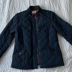 Orvis Quilted Navy Jacket